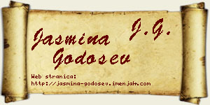 Jasmina Godošev vizit kartica
